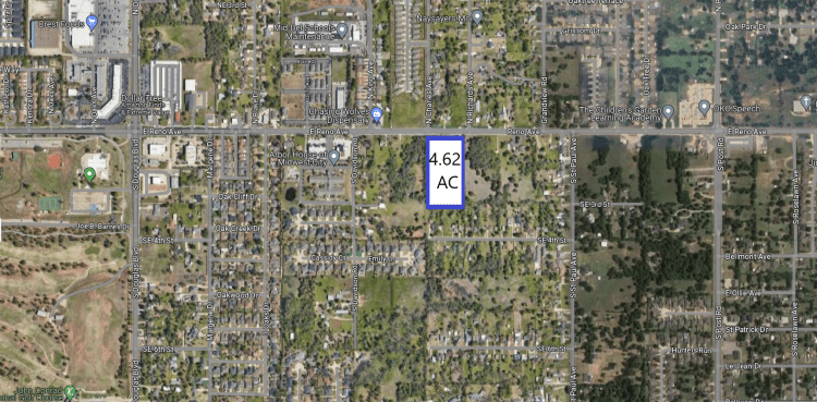 9500 East Reno Avenue Midwest City, OK land for sale