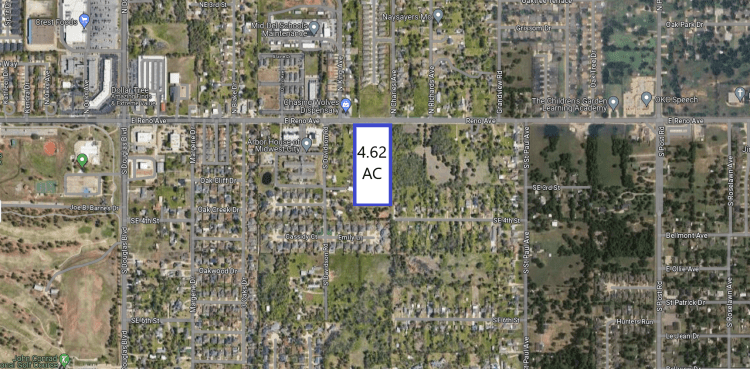 9416 E Reno Ave Midwest City, OK land for sale