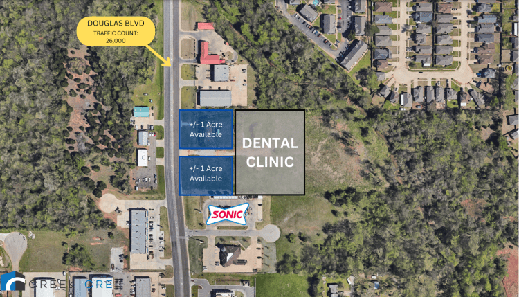 2500 S Douglas Development Land for sale Midwest City, OK