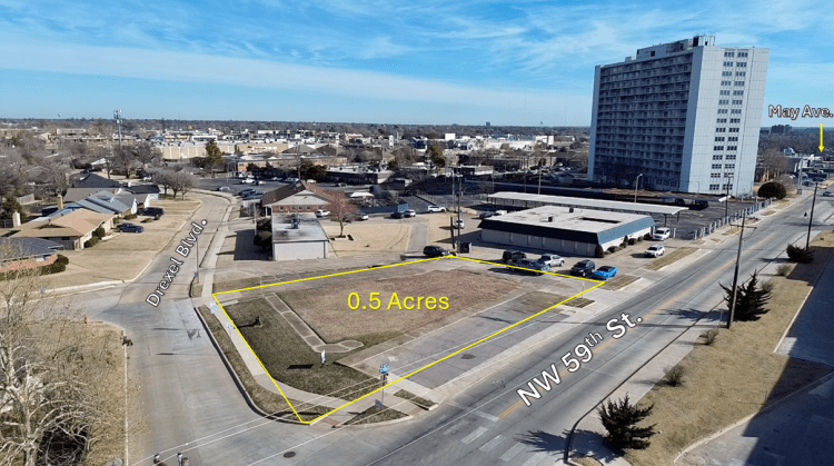 3015 NW 59th St land for sale NW Oklahoma City, OK