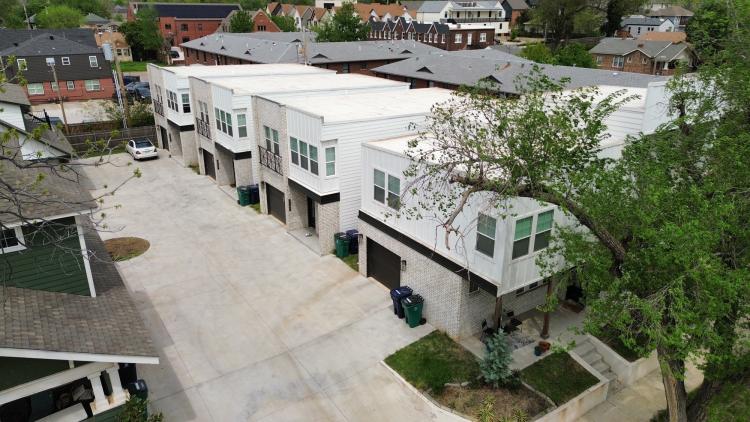 The Plaza Rows  Townhomes for sale Oklahoma City, OK