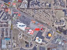 Retail space for Lease adjacent to Kohl's on NW Expressway, Oklahoma City, Ok aerial