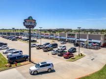Riverwalk Shops retail space lease S I-35 service Rd Moore, OK