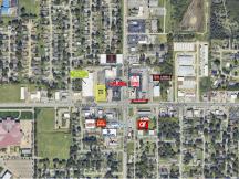 pad site for ground lease or for sale Broken Arrow, OK aerial