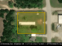 Land For Sale Shawnee, OK aerial