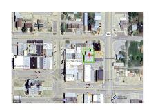 retail or office building for sale Cordell, Ok aerial