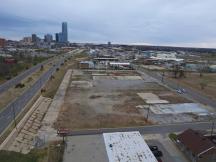 land for sale south of downtown Oklahoma City, OK aerial