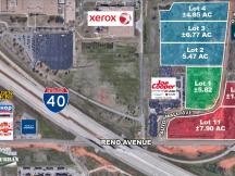 Industrial lots for sale - Yukon, Ok retail aerial