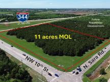 NW 10th & Sara - 11 Acres For Sale