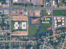 432 SW 59th St  4.95 Acres land for sale, SW Oklahoma City, OK